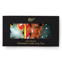 Christmas Cookies Dog Toys Gift Set