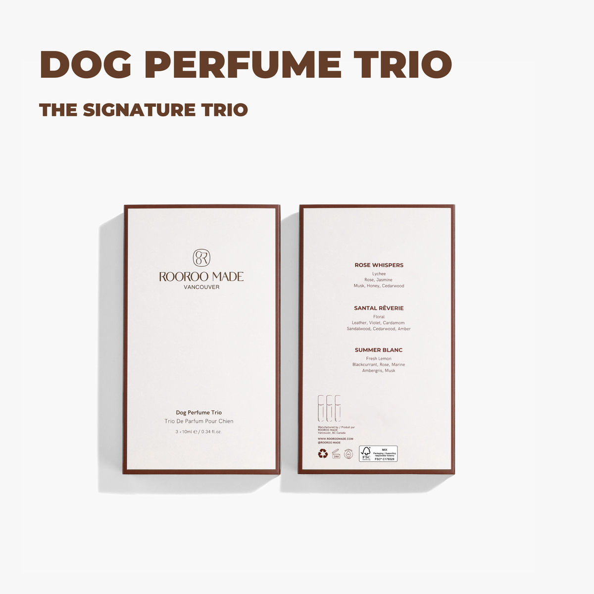 Dog Perfume Trio
