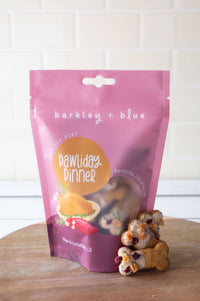 Pawliday Dinner Half-Dipped Bone Biscuits