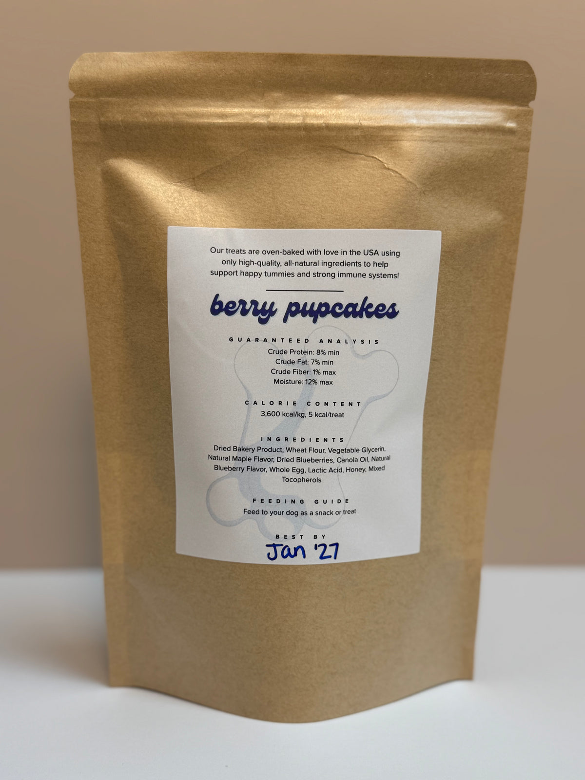 Berry Pupcakes - Blueberry Pancake