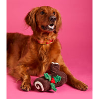 Yule Log Snuffle Holiday Dog Toy