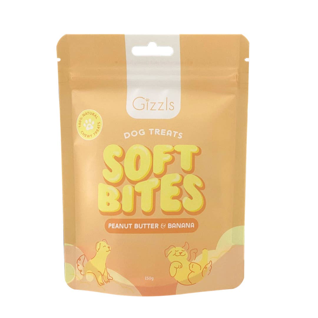 Peanut Butter & Banana Soft Dog Treats
